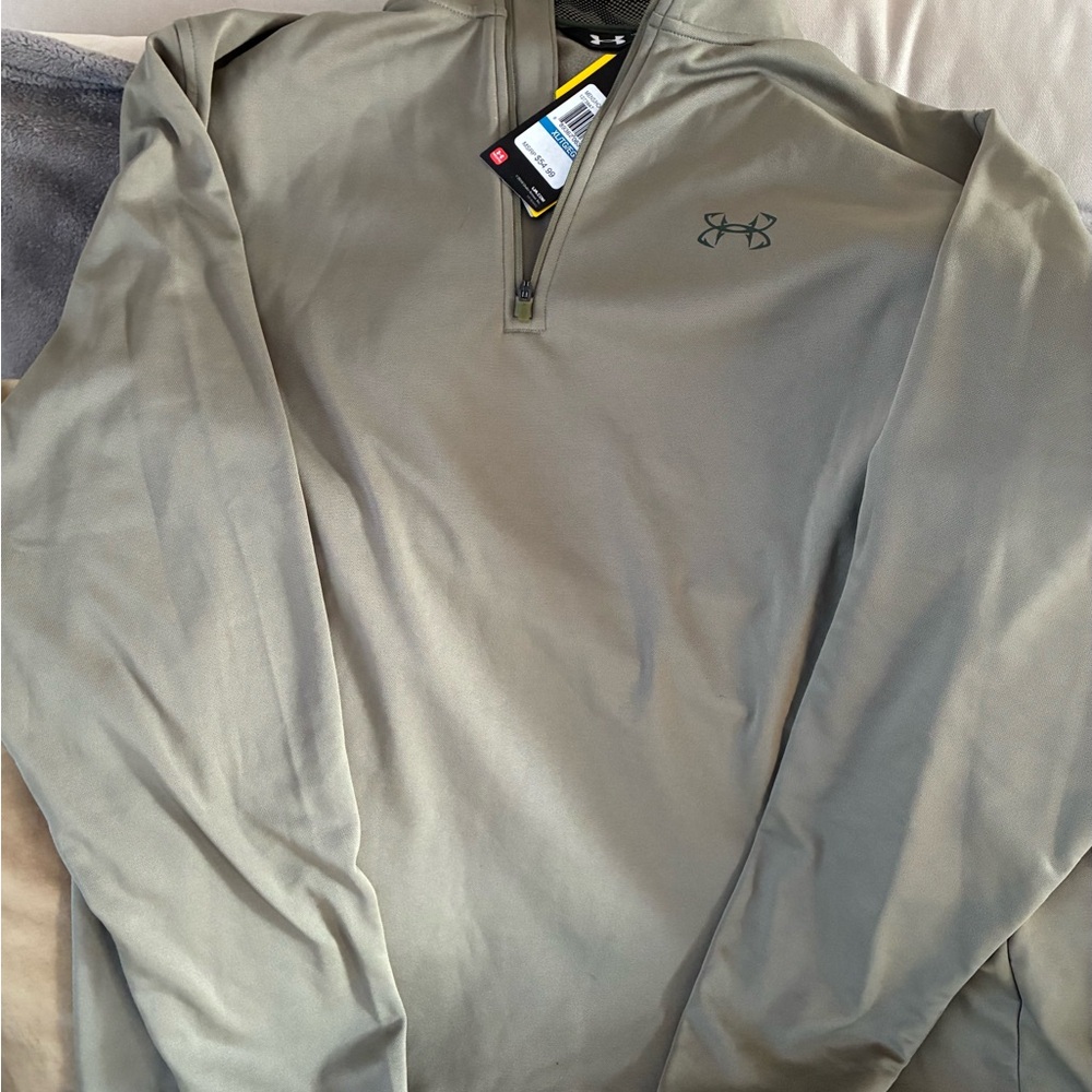 Under Armour Men's Olive XL  Pullover Jacket- UA Fishing